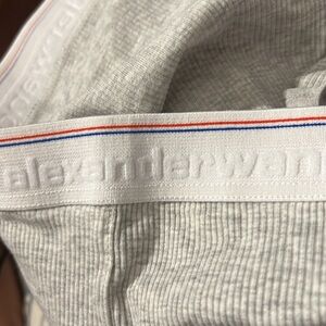 Alexander Wang set of 3 brief underwear in ribbed jersey size XL